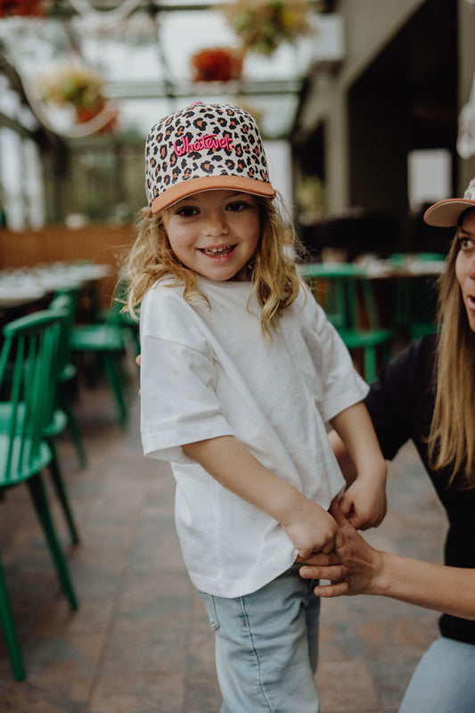 Cappellino in cotone bio leopardato Whatever