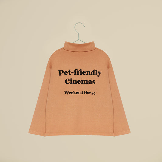 Maglietta a collo alto manica lunga