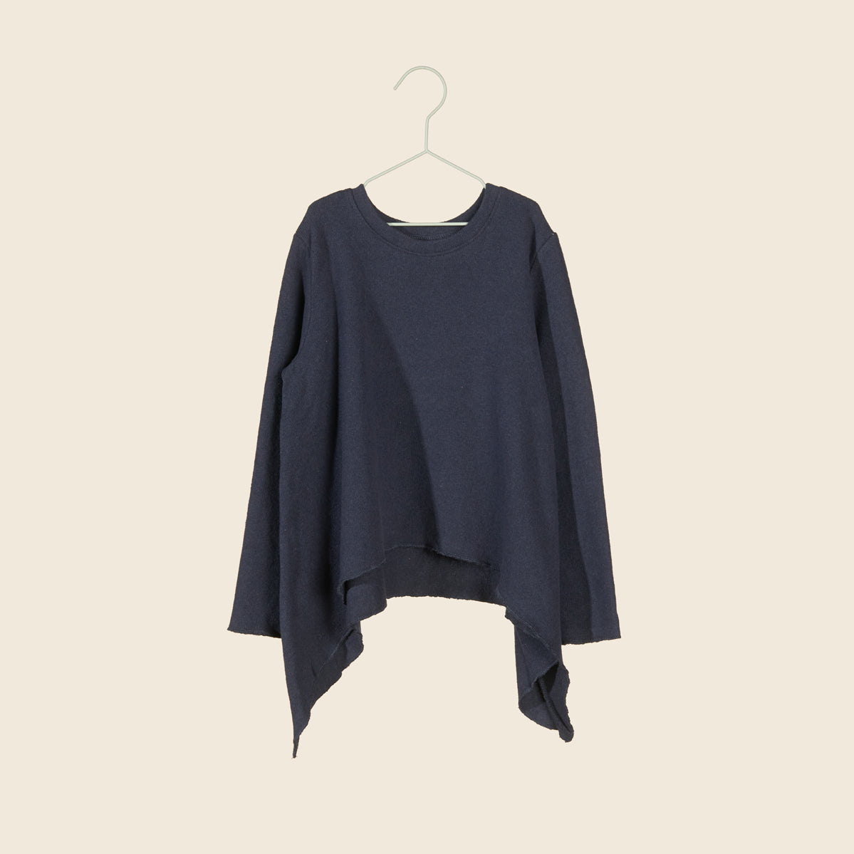 Maglia in caldo cotone blu navy