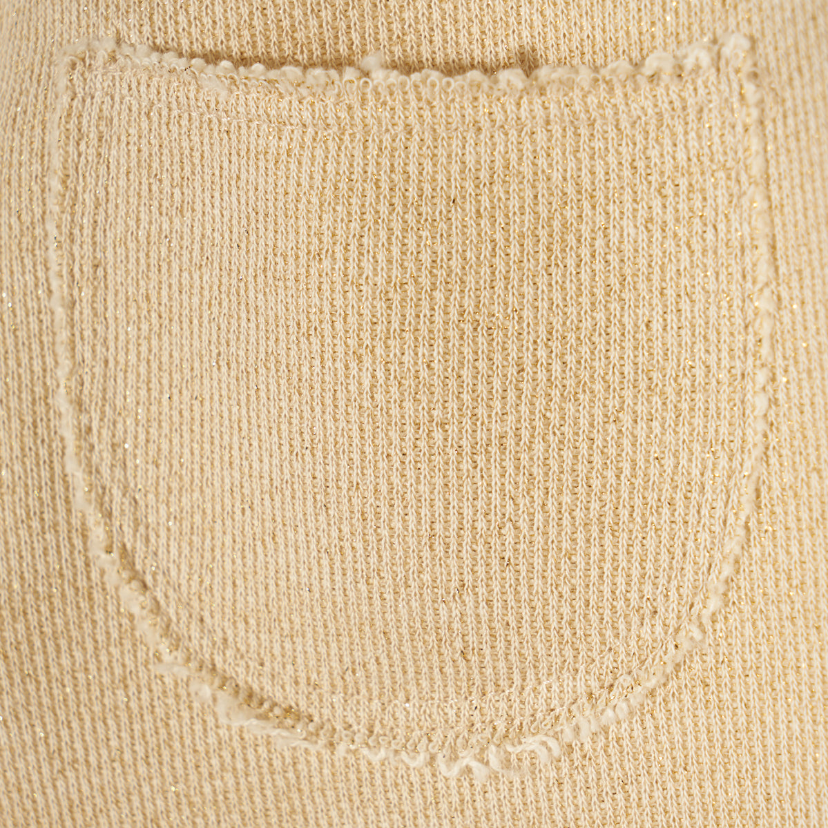 Pantalone svasato color oro