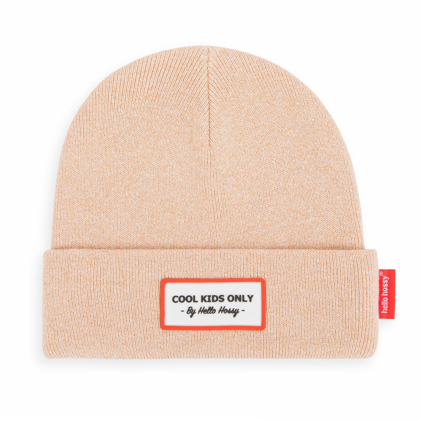 Cappellino in cotone Cool Kids color rosa nude