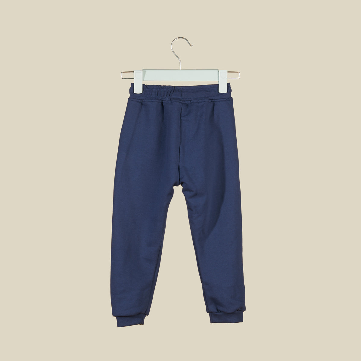 Pantalone jogger in tuta blu con Super Mario