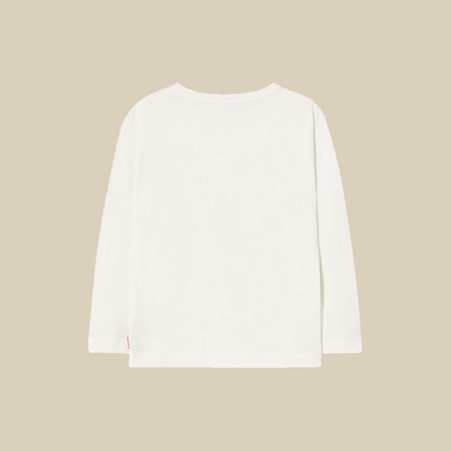 T-shirt maniche lunghe con fiore