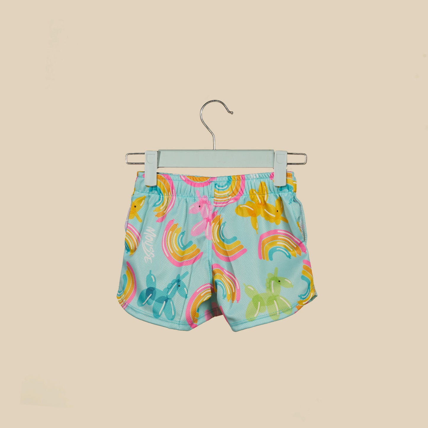Shorts sportivi con palloncini