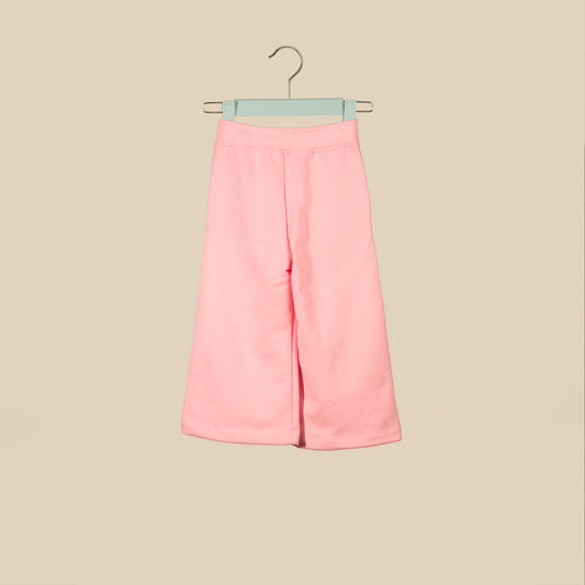 Pantalone tuta rosa Unicorno gamba larga