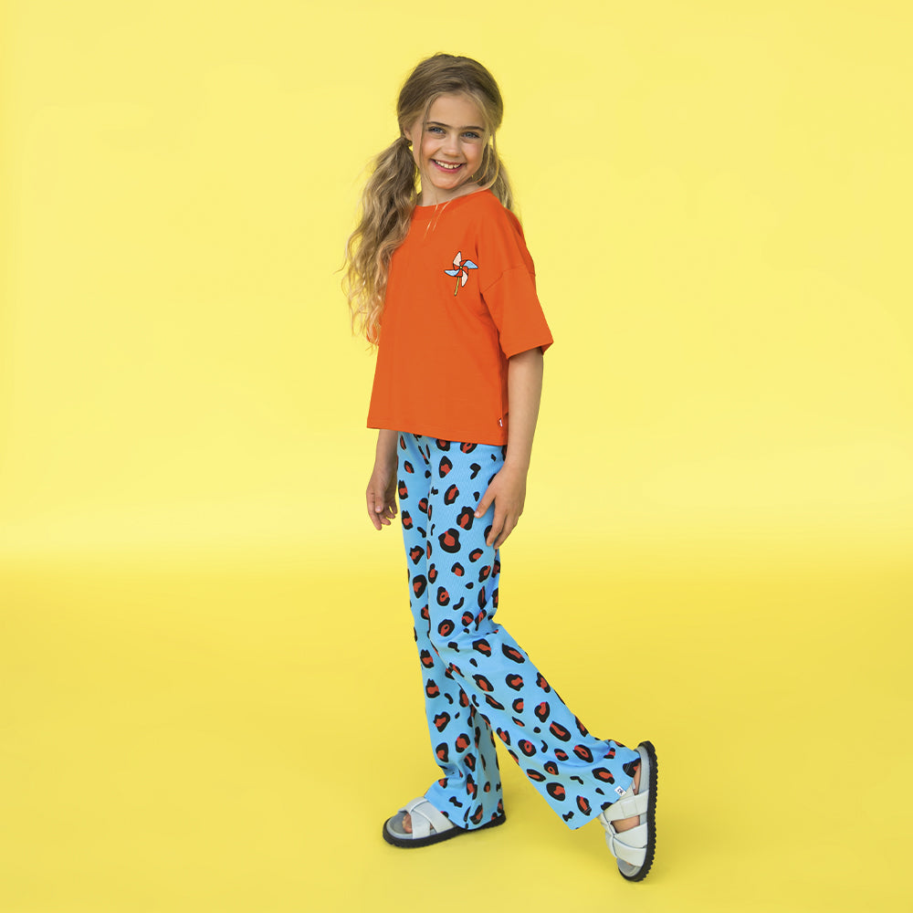 Leggings scampanati Leopard