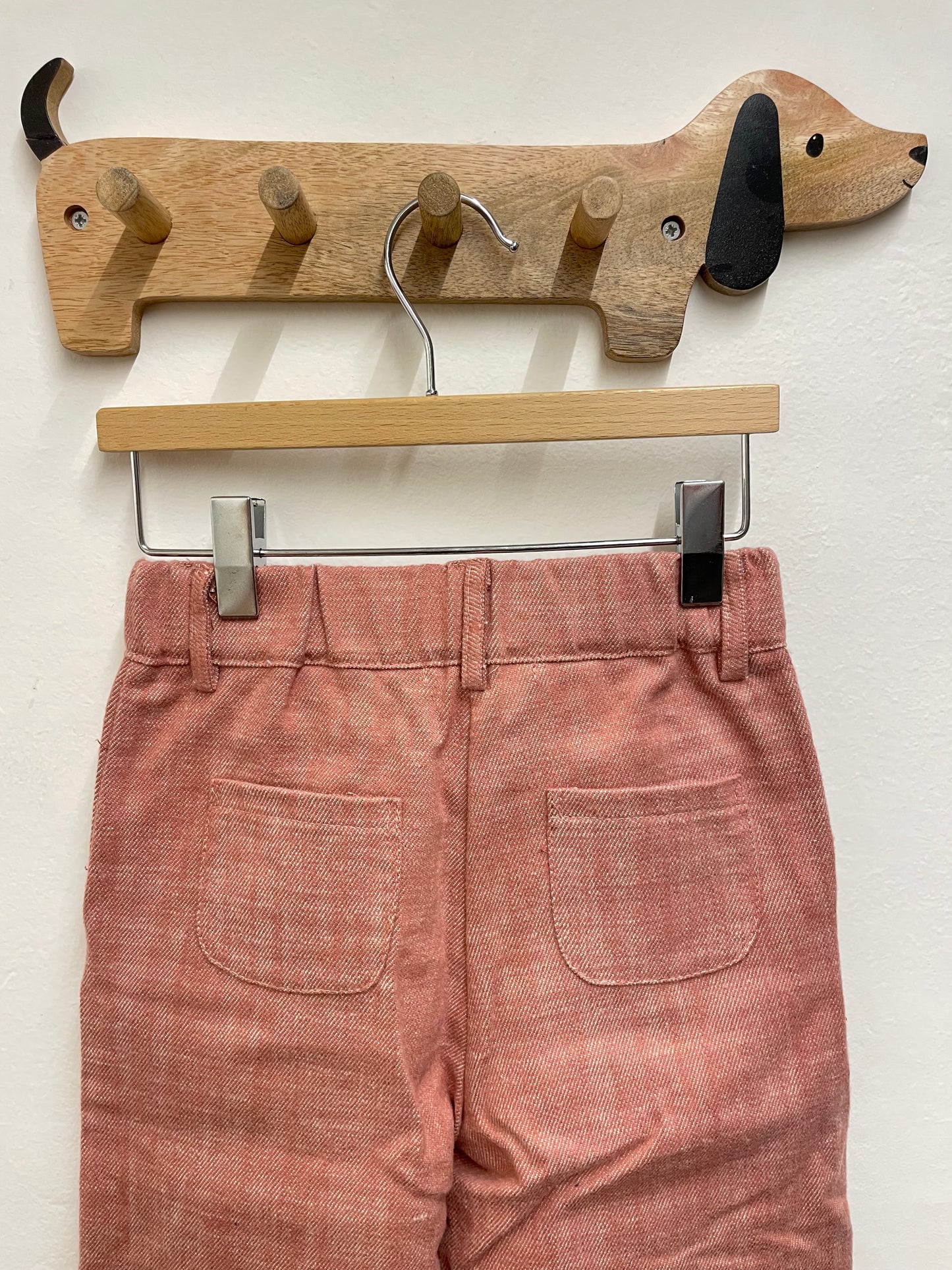 Pantalone rosa con orsetto