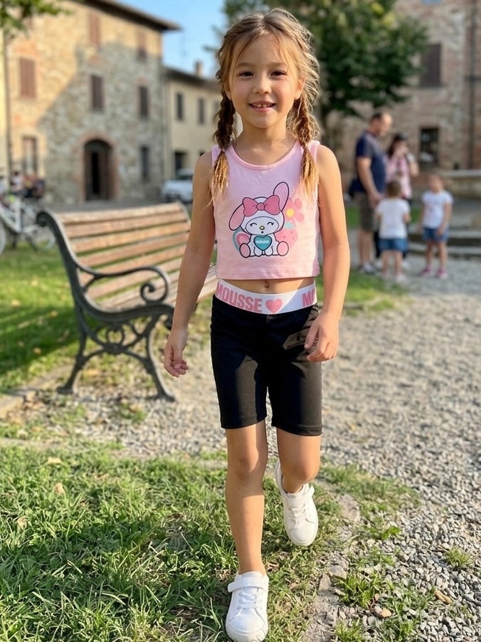 Shorts ciclisti sportivi neri