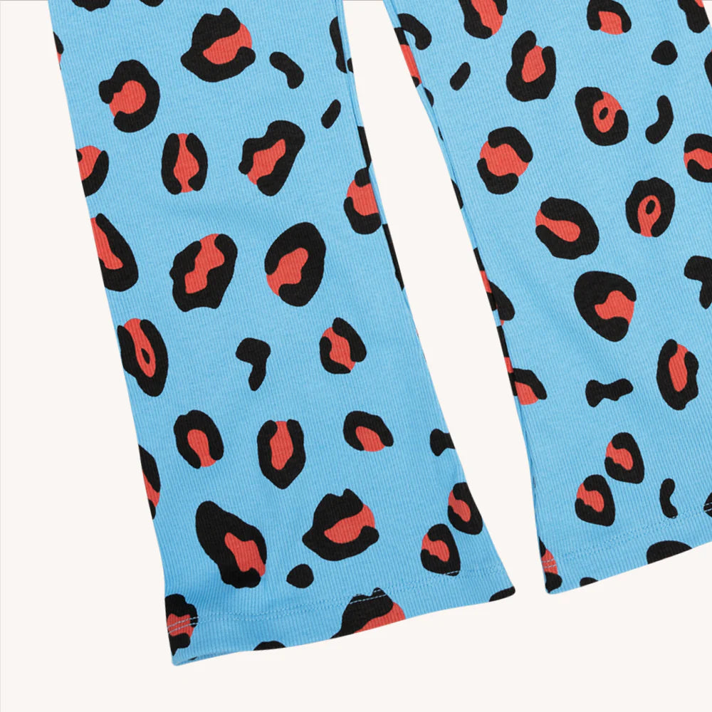 Leggings scampanati Leopard