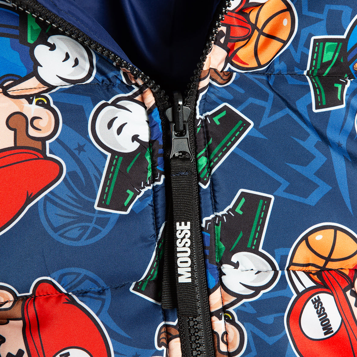 Piumino reversibile fantasia Super Mario