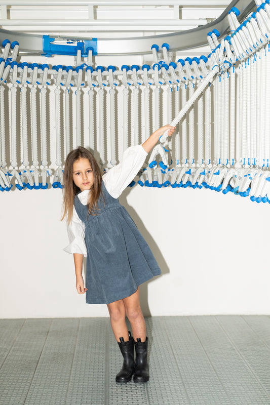 Blusa bianca manica raglan a sbuffo