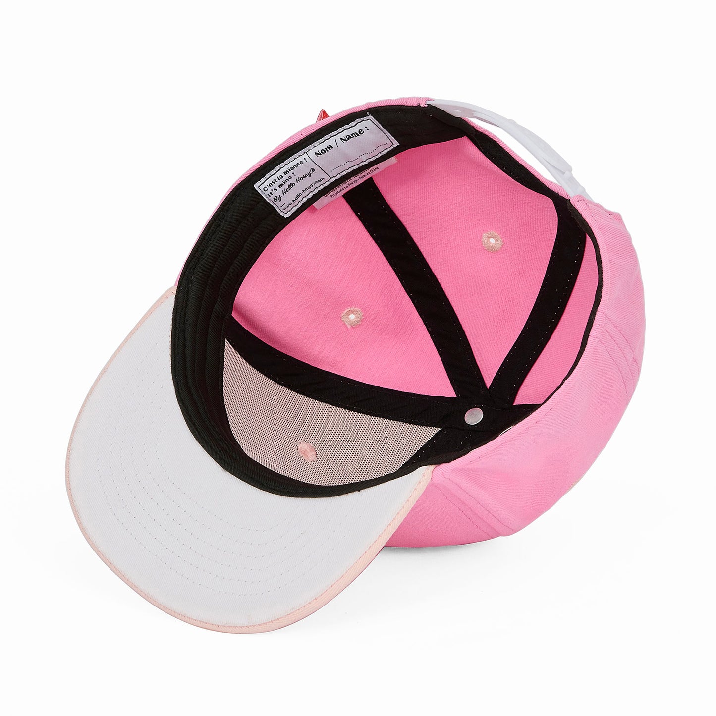 Cappellino in cotone bio Mini Doll rosa