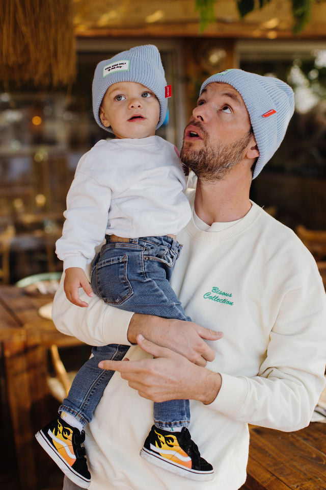 Cappellino in lana Cool DADS color azzurro artico
