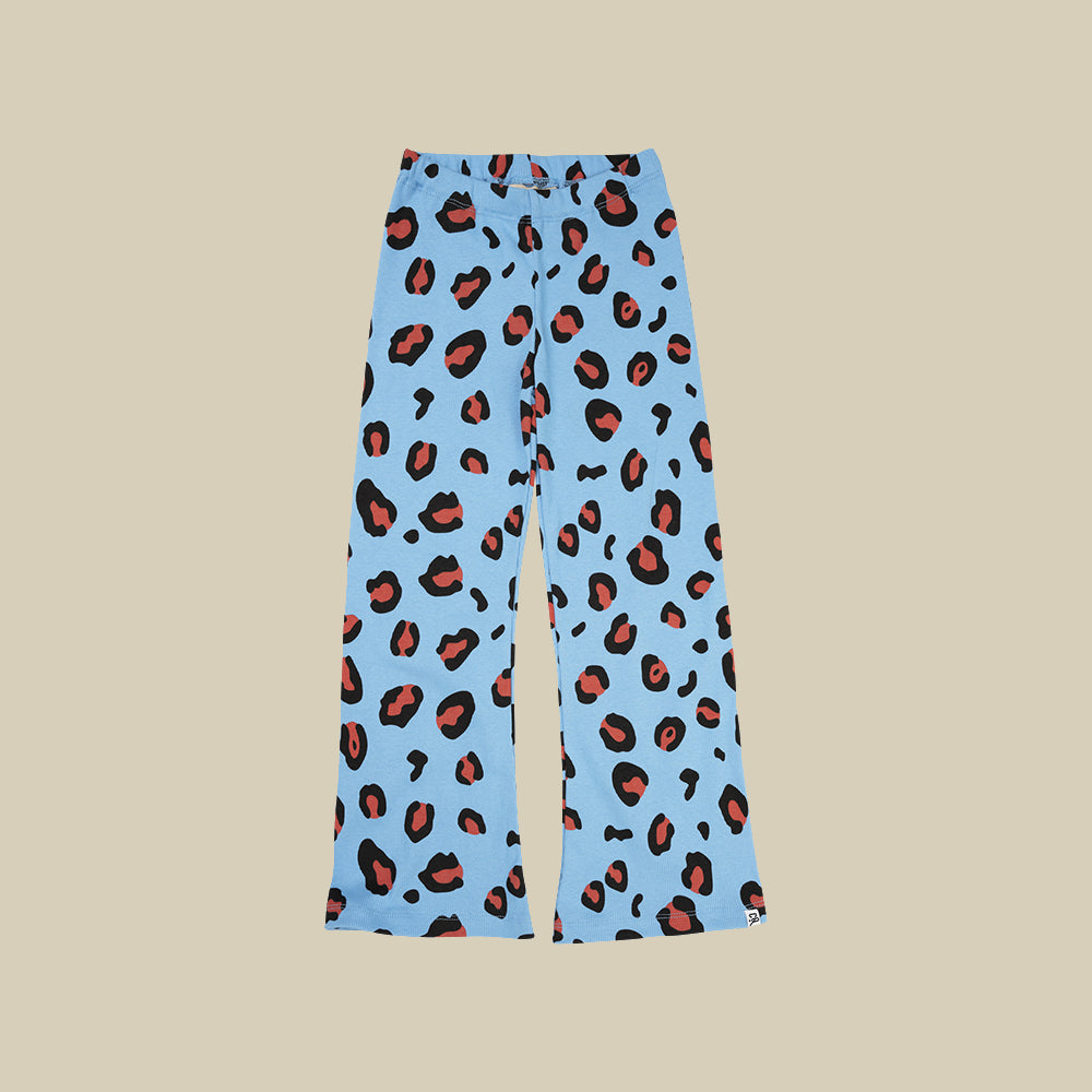 Leggings scampanati Leopard