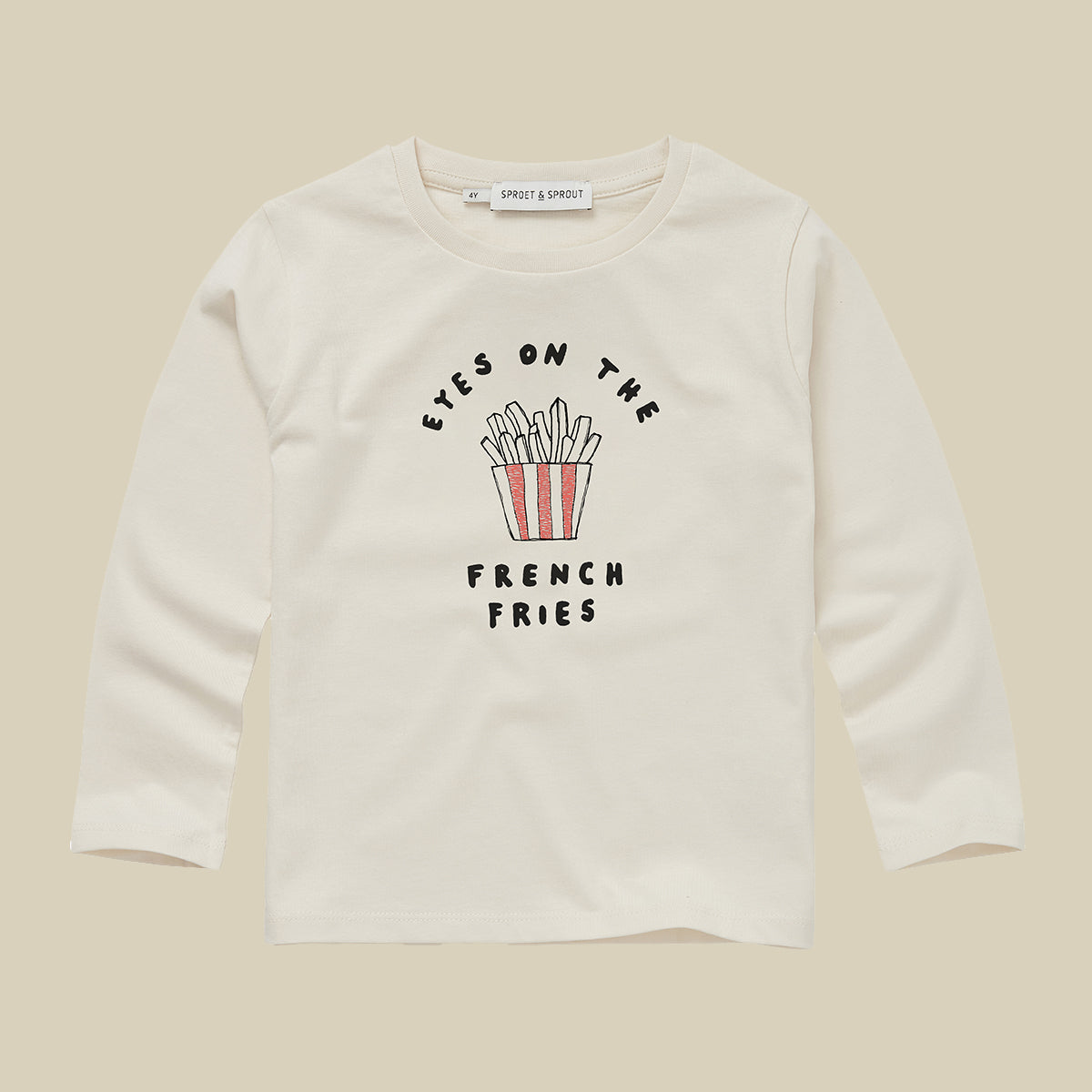 T-shirt maniche lunghe French Fries