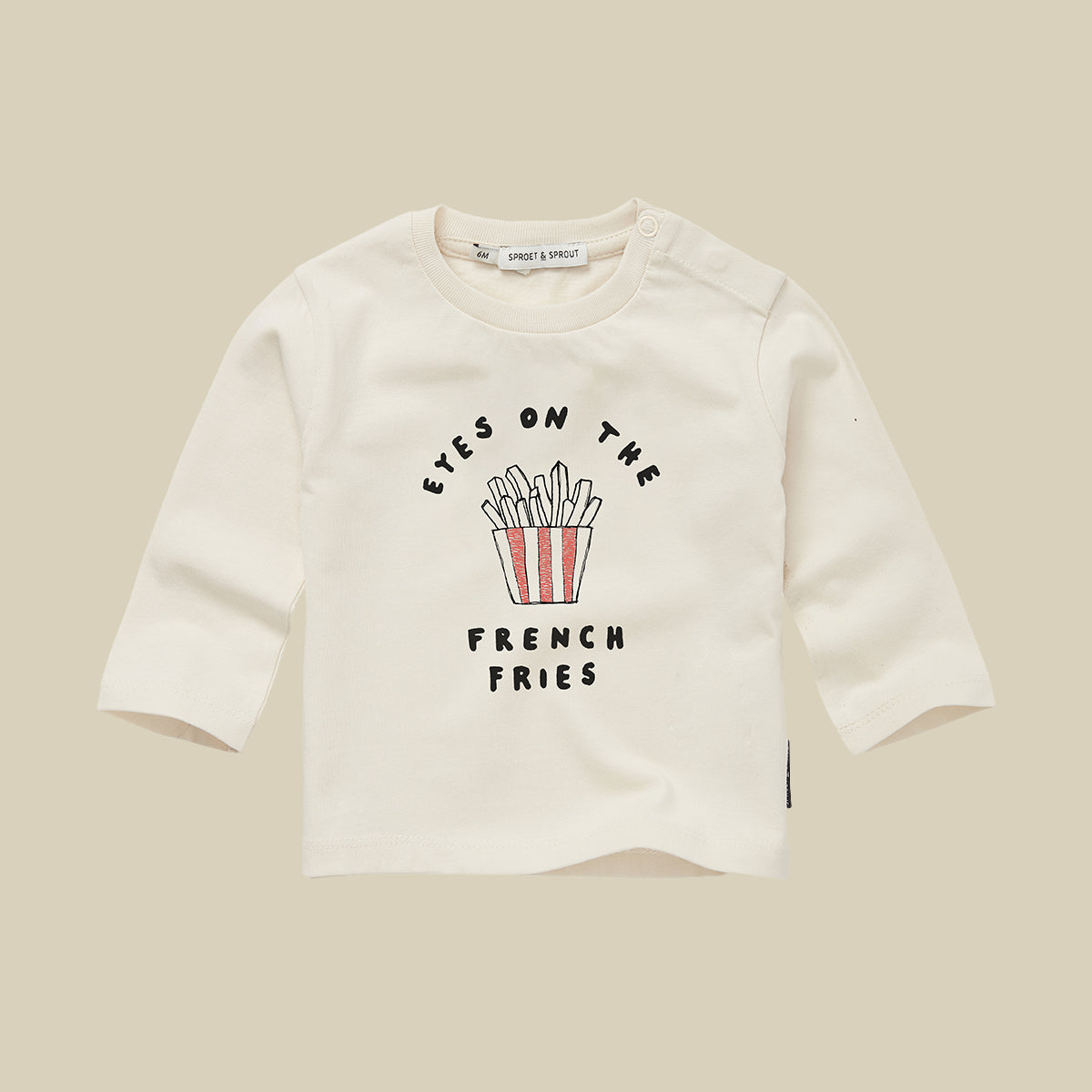 T-shirt maniche lunghe French Fries
