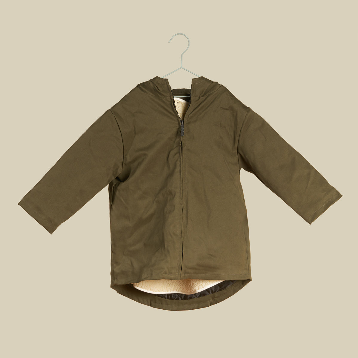Parka imbottito verde militare "Bam"