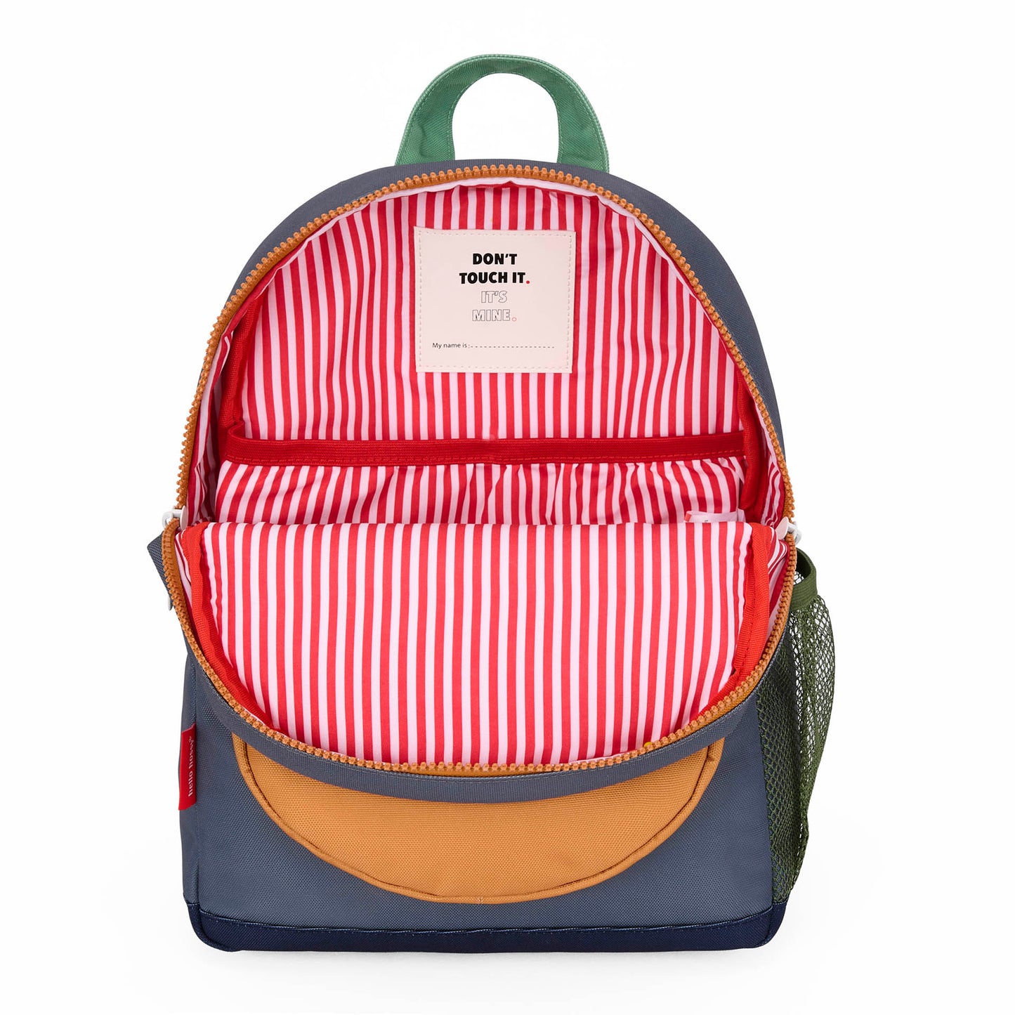 Zaino Mini Marine blu in poliestere riciclato