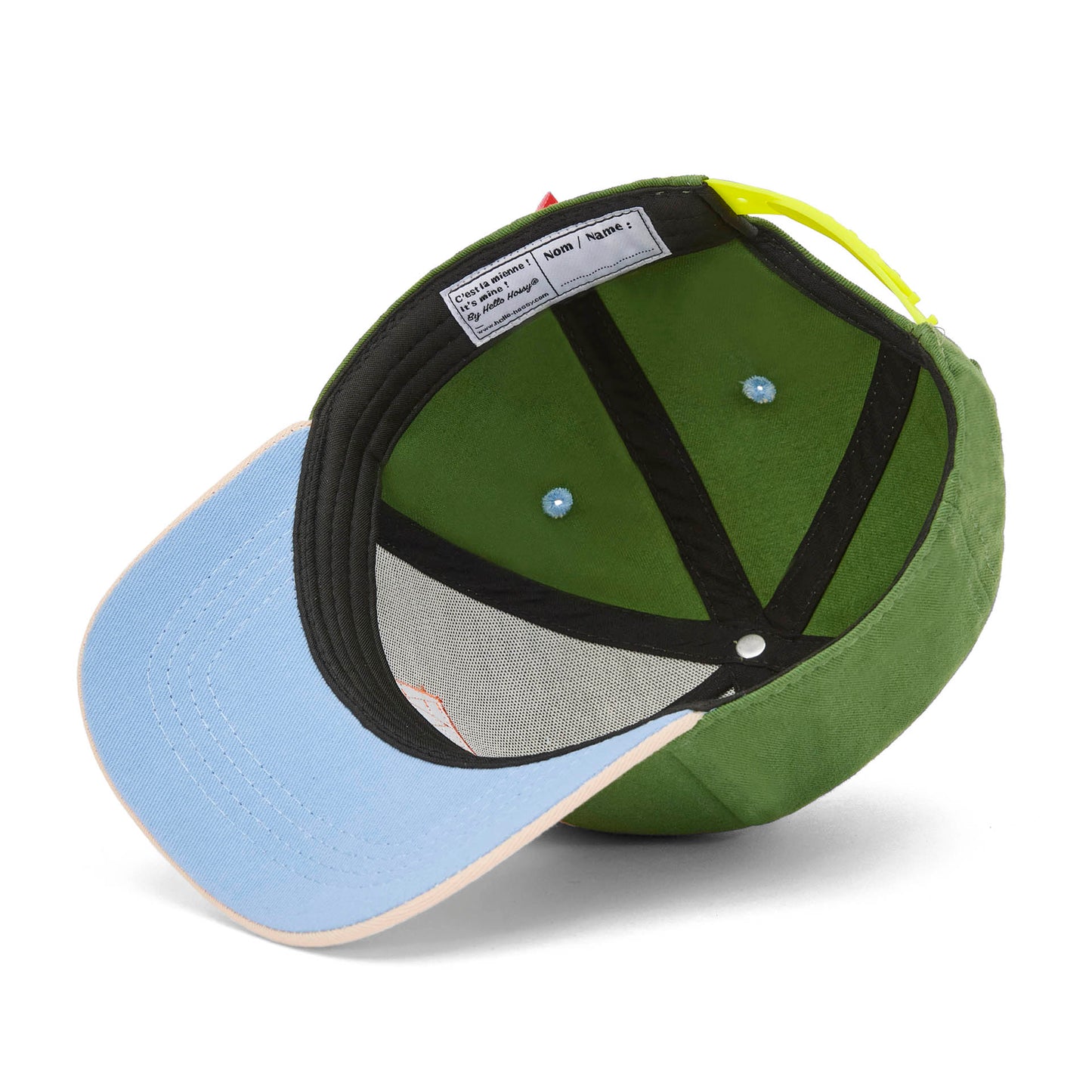 Cappellino in cotone bio verdone