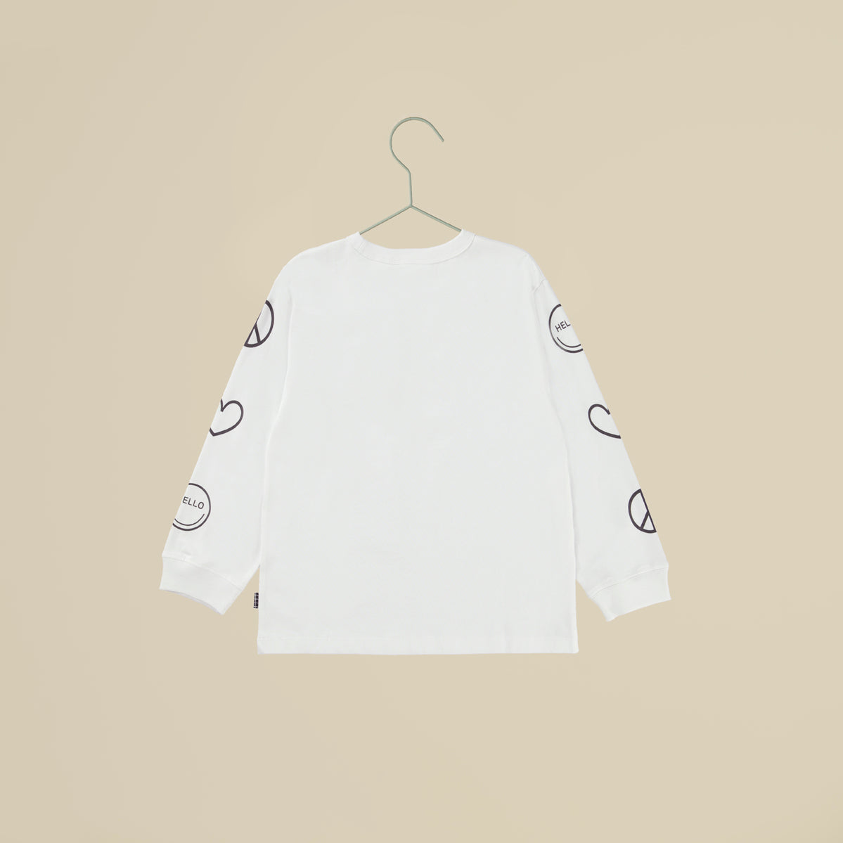 T-shirt maniche lunge PeaceLoveSmile