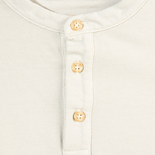 Maglietta serafino manica lunga color ghiaccio