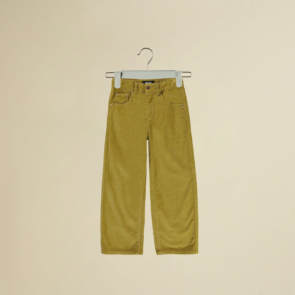 Pantalone lungo di velluto a costine