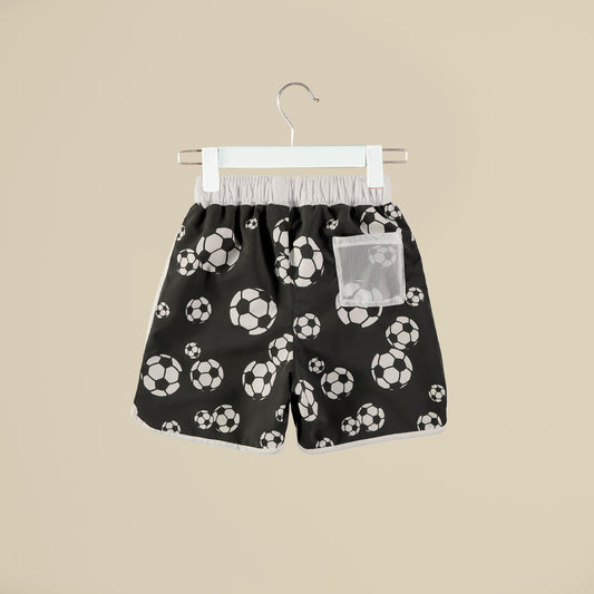 Costume boxer con palloni da calcio