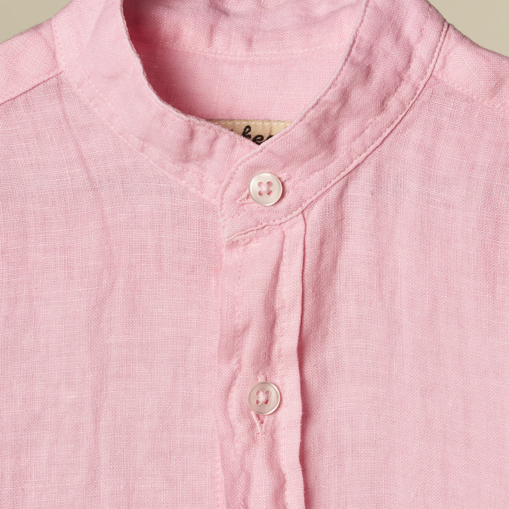 Camicia in lino maniche lunghe