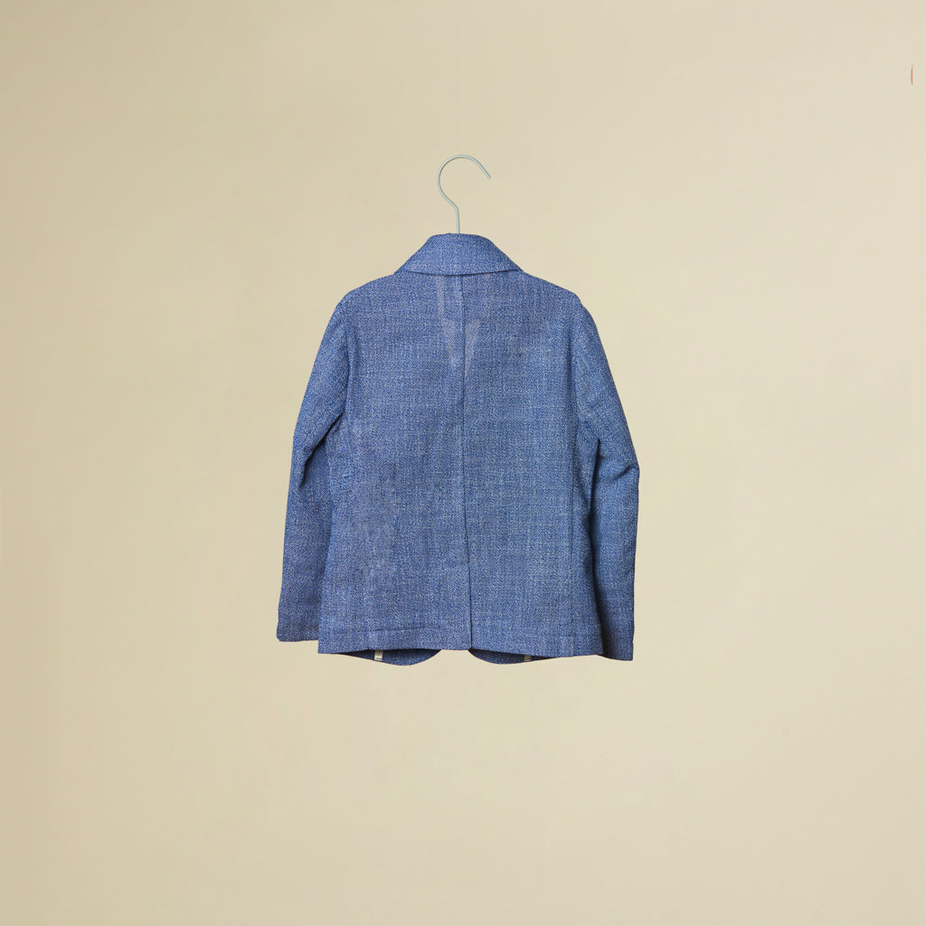 Giacca 2 bottoni jacquard