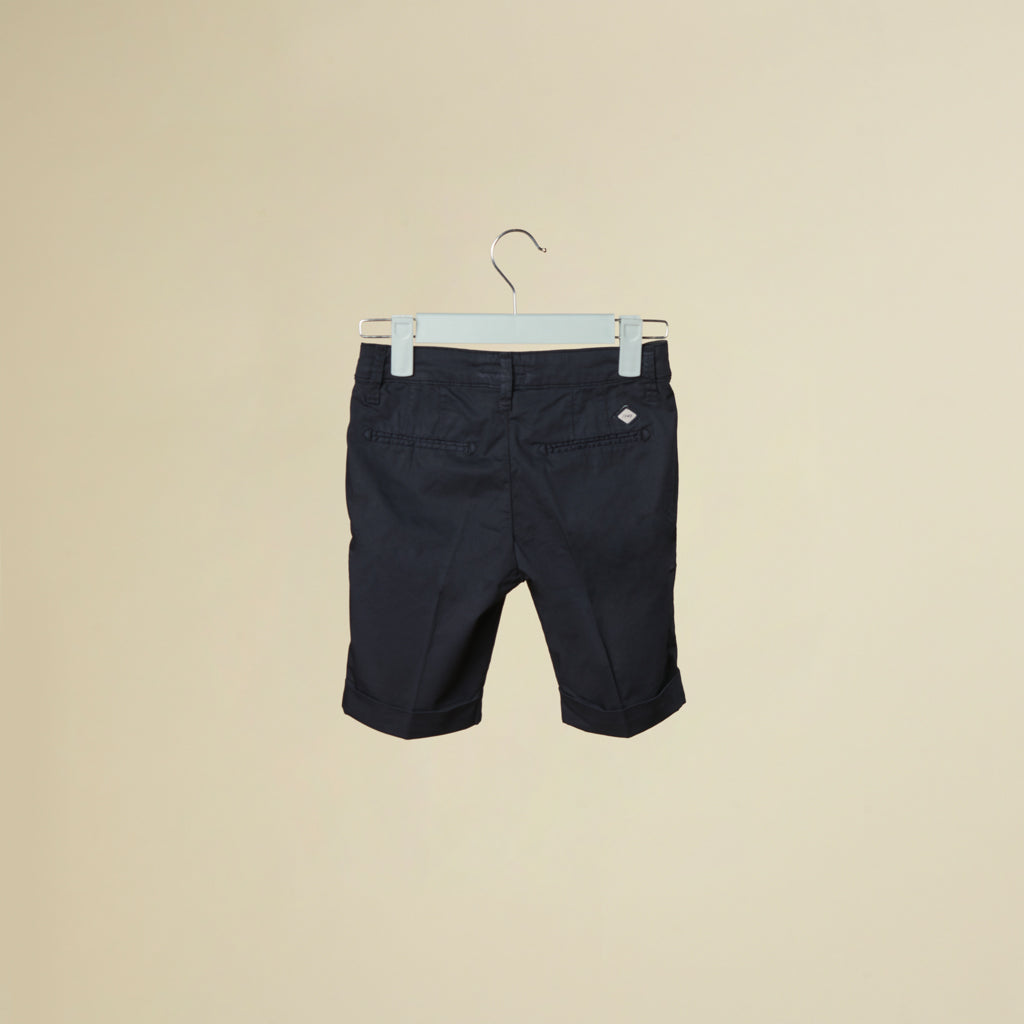 Short blu con tasche