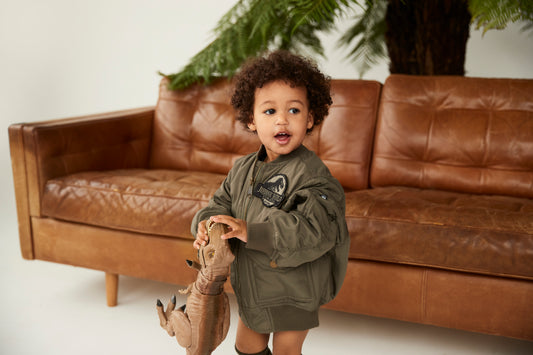 Bomber verde militare Jurassic Park