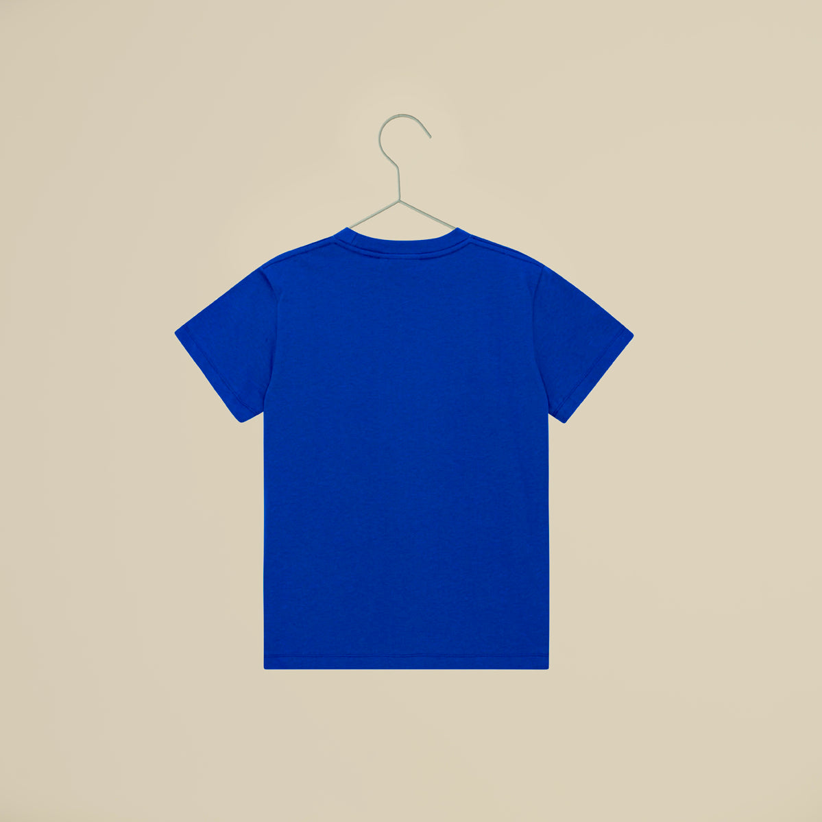 T-shirt blu elettrico mezze maniche UFO