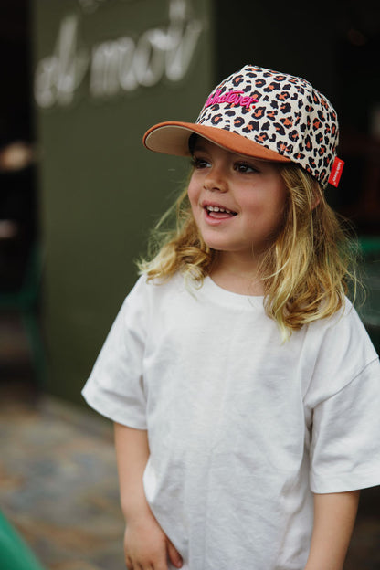 Cappellino in cotone bio leopardato Whatever