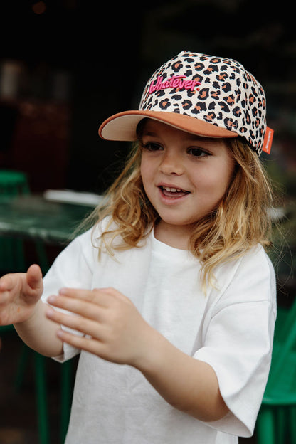 Cappellino in cotone bio leopardato Whatever