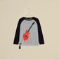 T-shirt sonora manica lunga Chitarra