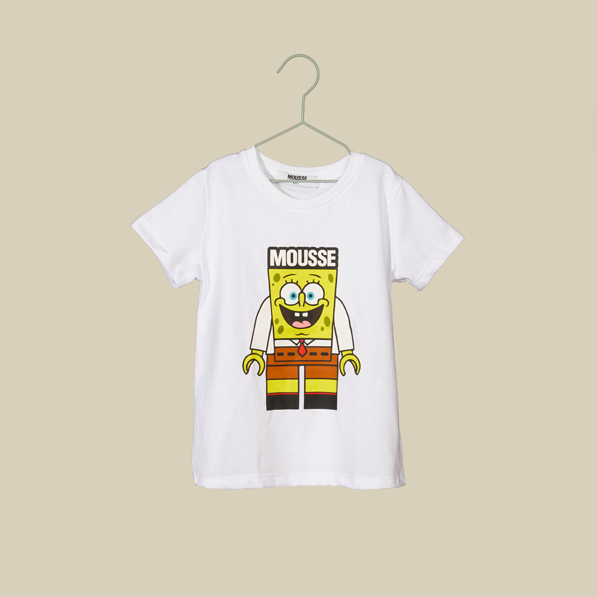 T-shirt bianca SpongeBob Lego