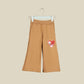 Pantalone a palazzo color cammello