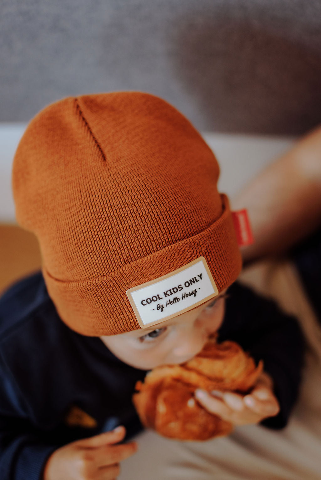 Cappellino in cotone Cool Kids color cacao