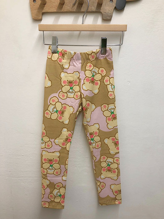 Leggings con stampa Orsetto