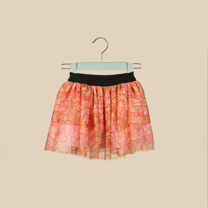 Gonna in tulle con orsetti