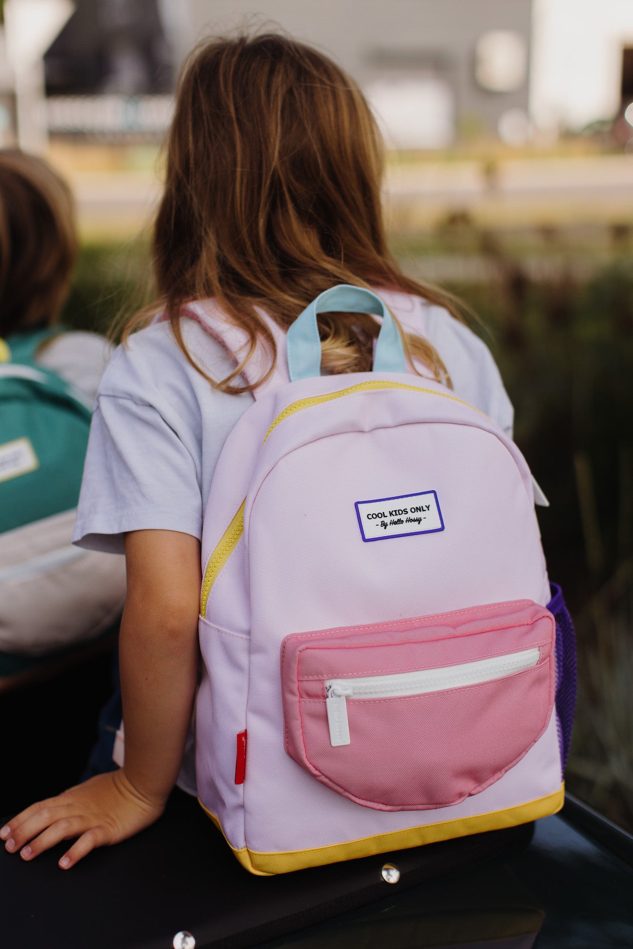 Zaino Mini Bonbon rosa in poliestere riciclato