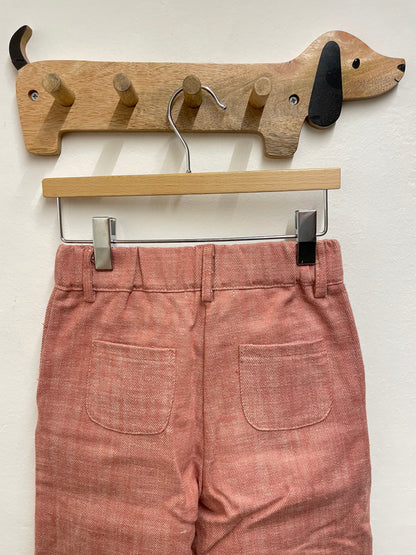 Pantalone rosa con orsetto