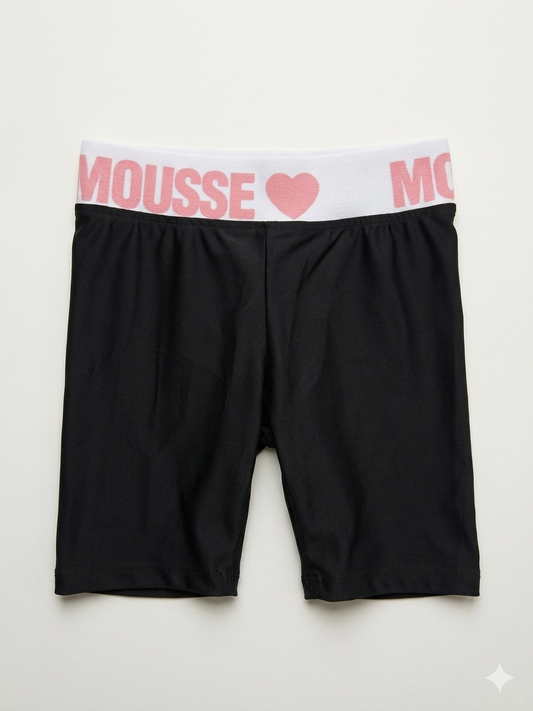 Shorts ciclisti sportivi neri