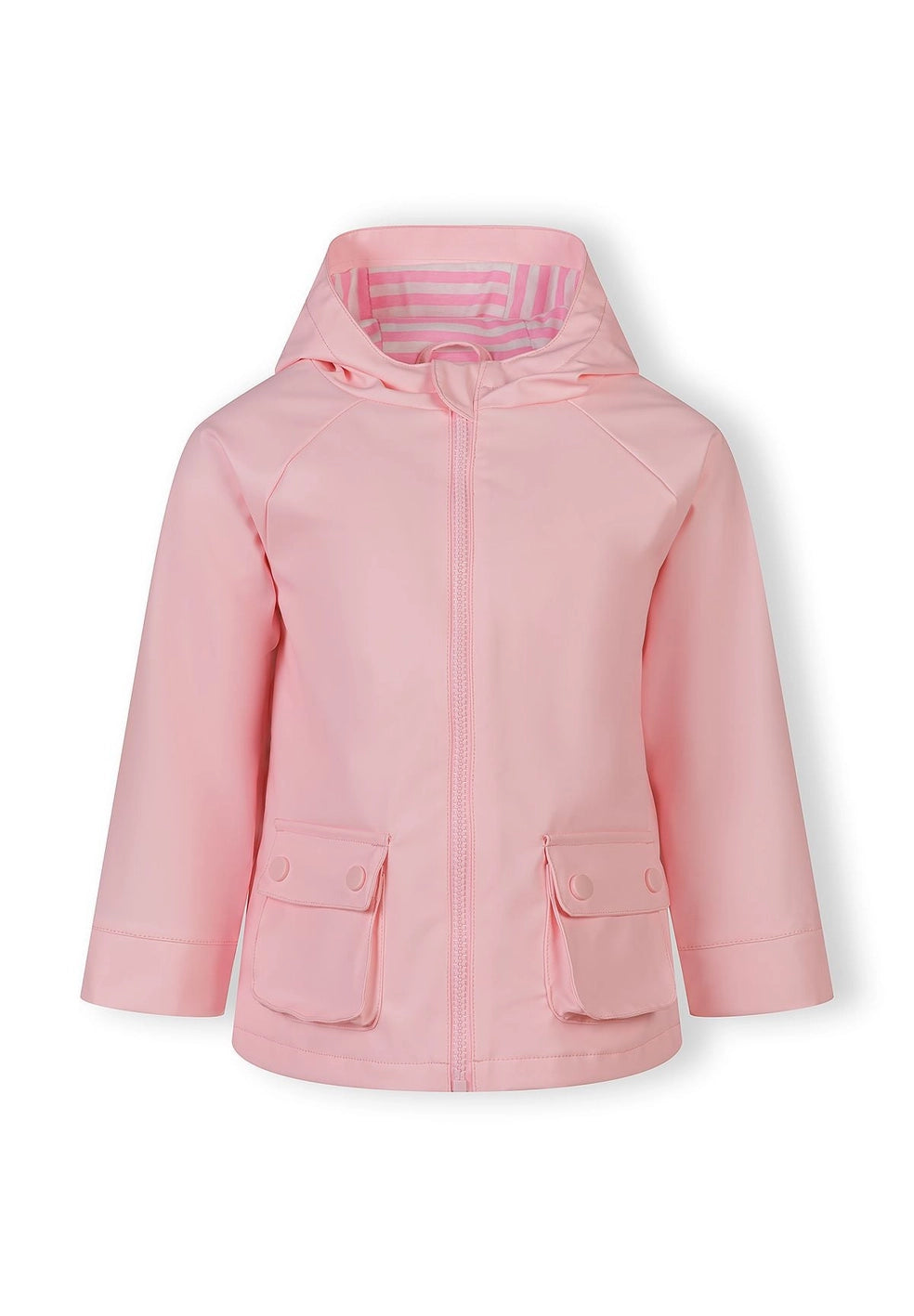 Giacca impermeabile rosa