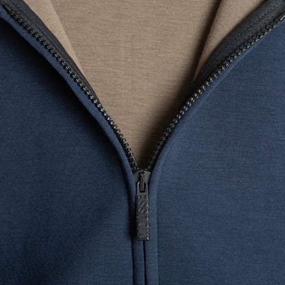 Felpa zip blu navy Air Mario