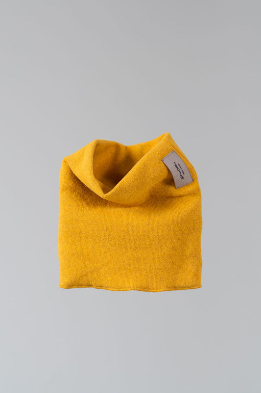 Scalda collo in caldo cotone color ocra