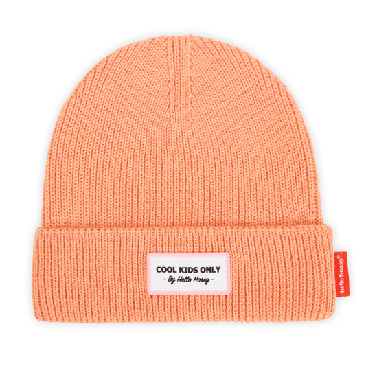 Cappellino in lana Cool Kids color albicocca