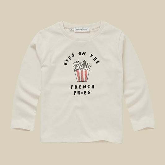 T-shirt maniche lunghe French Fries