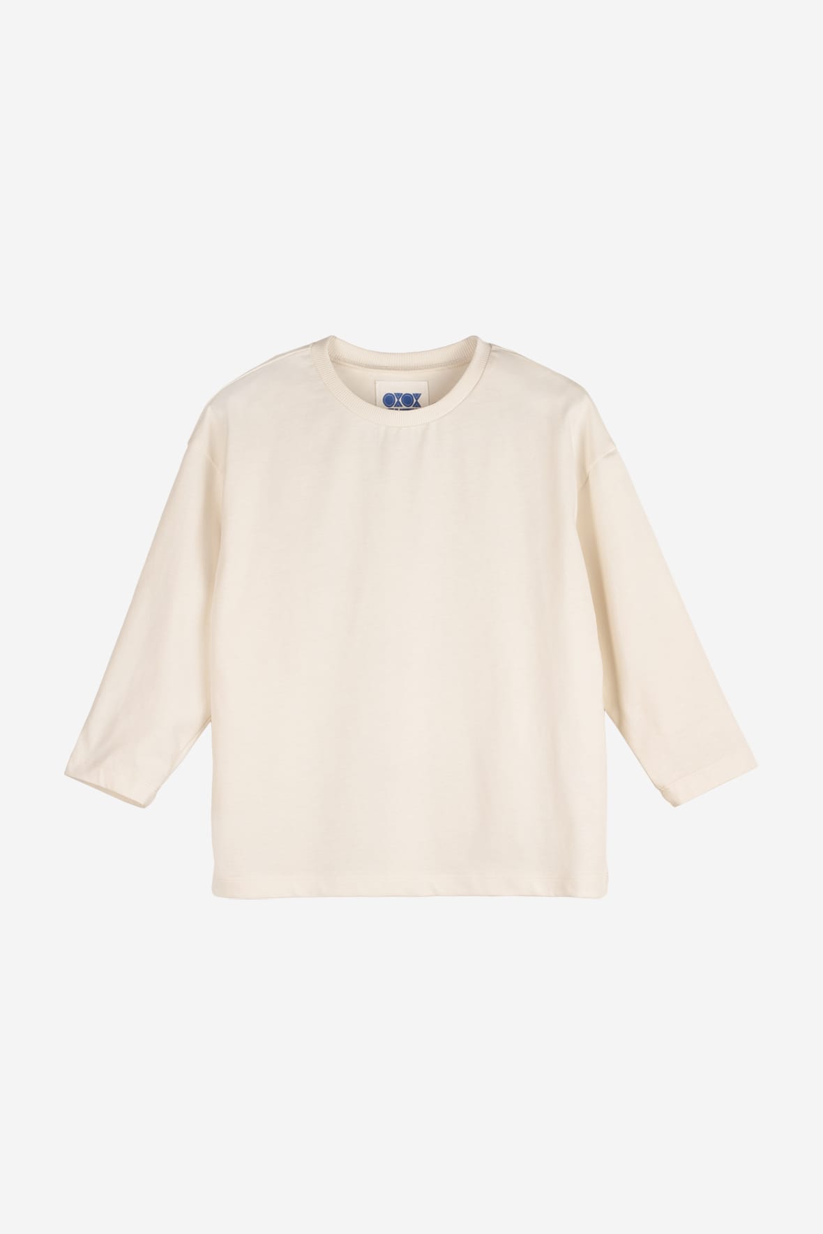 T-shirt Face Back bianco sporco