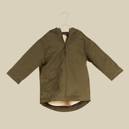 Parka imbottito verde militare "Bam"